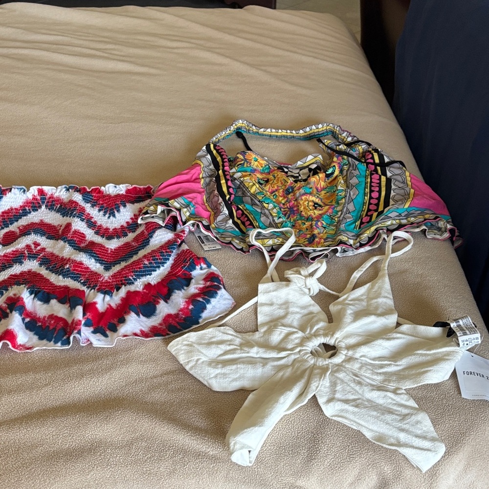 a'gaci Colorful Geometric Blouse